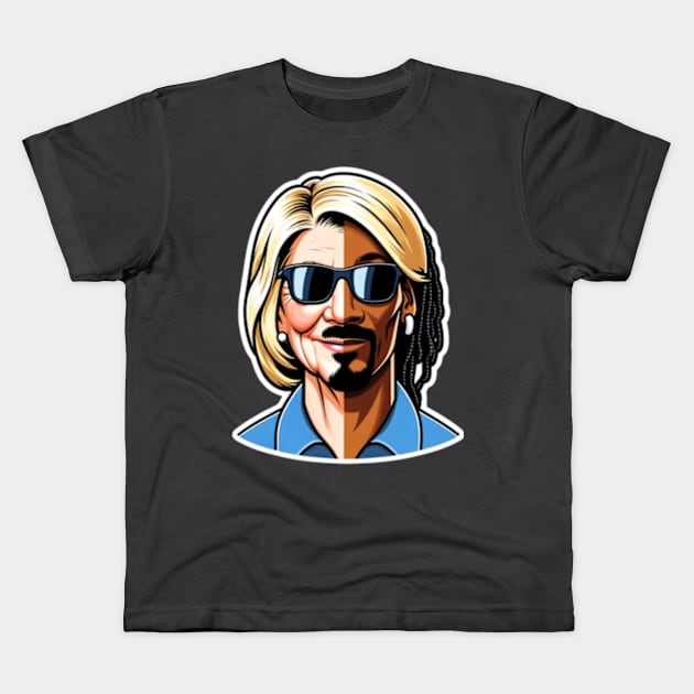 marha & snoop Kids T-Shirt by Wavey's